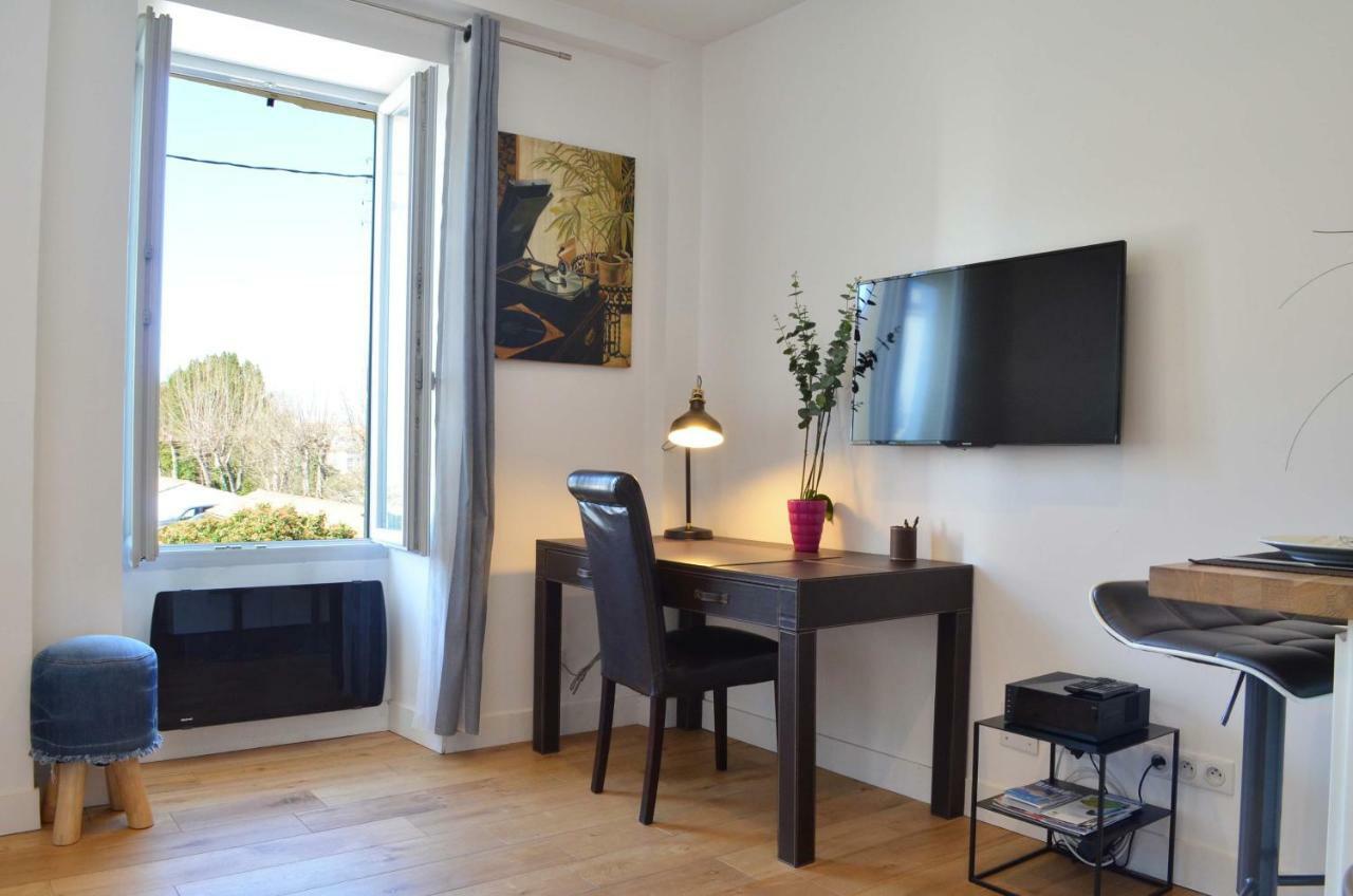Studio Biarritz - Renove Et Moderne - Au Calme - Centre Ville - Tout A Pied Exterior foto